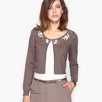 Voir le cardigan bijou Anne Weyburn