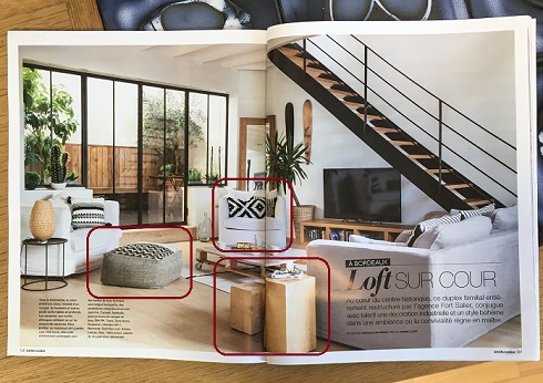 AM.PM , Camif, Maisons du Monde : les pièces vues dans les magazines déco