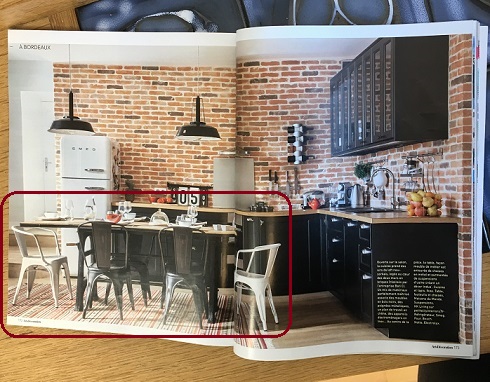 Voir la table à manger de chez Maisons du Monde Voir la table à manger de chez Maisons du Monde