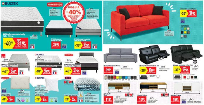 Cliquez pour accéder à la Literie