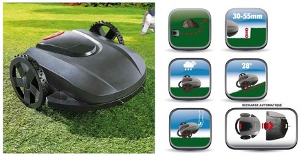 Voir la Tondeuse Robot de L'Homme Moderne