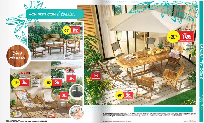 Feuilleter le catalogue Conforama