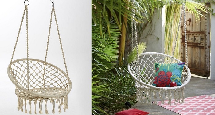 Chaise-hamac Reelak de chez La Redoute Intérieurs Chaise-hamac Reelak de chez La Redoute Intérieurs