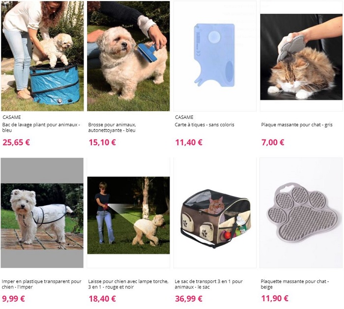 Voir la sélection animaux de chez Daxon