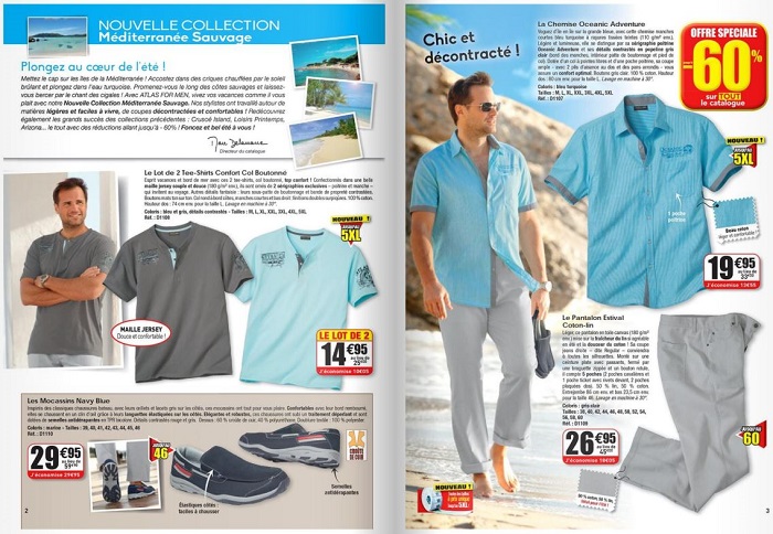 Cliquez ici pour feuilleter le catalogue Atlas for Men Cliquez ici pour feuilleter le catalogue Atlas for Men