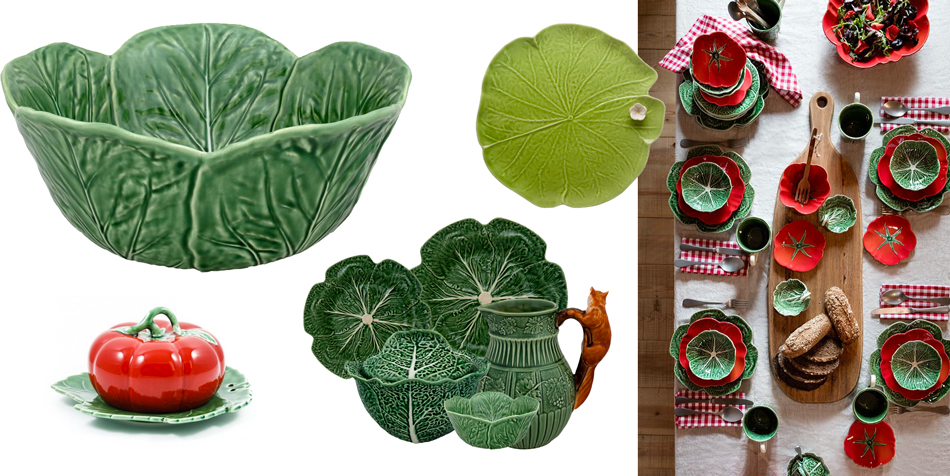 Cliquez ici pour découvrir toute la collection Bordallo Pinheiro