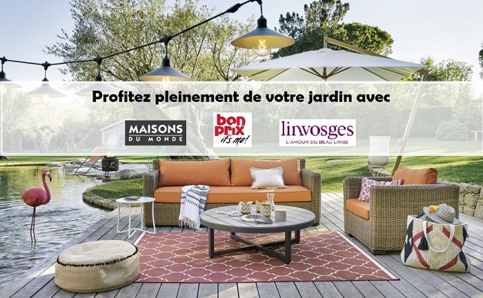 Maisons du Monde, Bonprix, Linvosges : la décoration pour le jardin