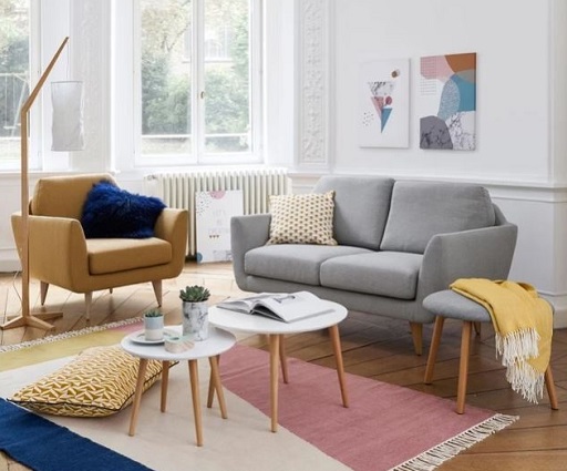 Accéder au lot de 2 tables basses de chez La Redoute Intérieurs