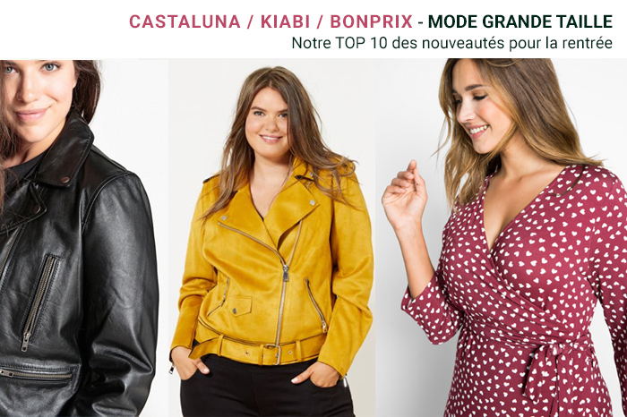 Mode Grande taille, Top 10 des nouveautés de la rentrée Mode Grande taille, Top 10 des nouveautés de la rentrée