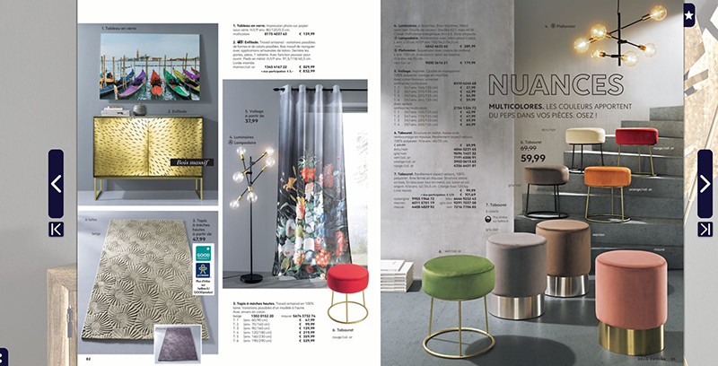 Vu page 83 du catalogue HELLINE DECO P/E 19 Vu page 83 du catalogue HELLINE DECO P/E 19