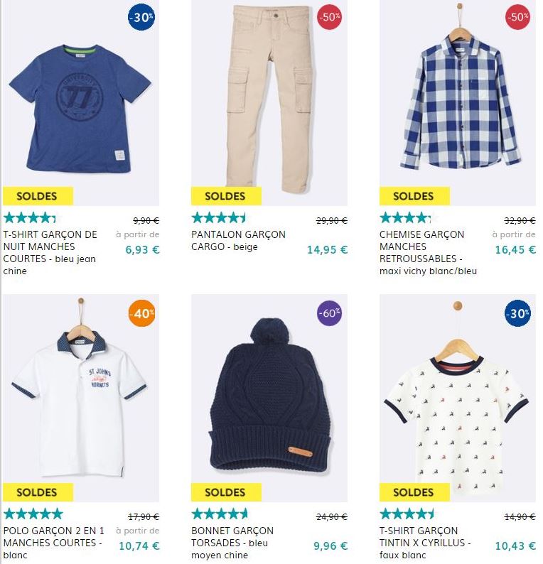 CYRILLUS, On profite de la SUPER PROMO pour faire le plein pour la rentrée ! CYRILLUS, On profite de la SUPER PROMO pour faire le plein pour la rentrée !