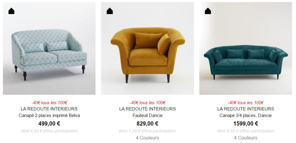 LA REDOUTE- Nouveau Code Promo de la Semaine