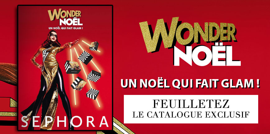 Noël Glamour avec le catalogue  SEPHORA spécial Fête !
