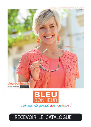 BLEU BONHEUR, un nouveau catalogue GRATUIT à recevoir dès maintenant !