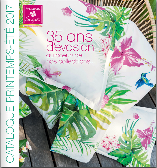 Nouveau catalogue Françoise Saget printemps-été 2017