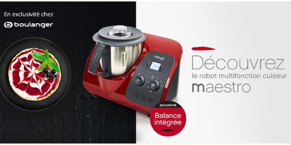Découvrez la gamme de robots : cuiseurs, multifonctions, pâtissiers chez BOULANGER