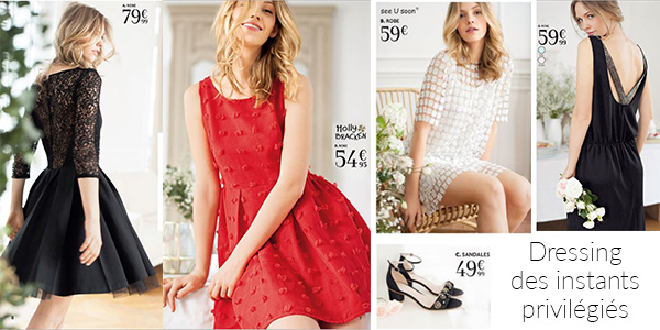 Retrouvez une collection de tenues habillées sur le catalogue La Redoute été 2017