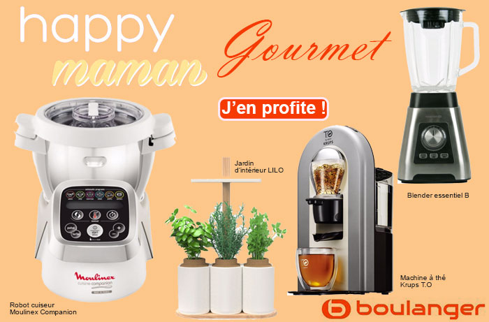 Découvrez la sélection" maman gourmet" de Boulanger