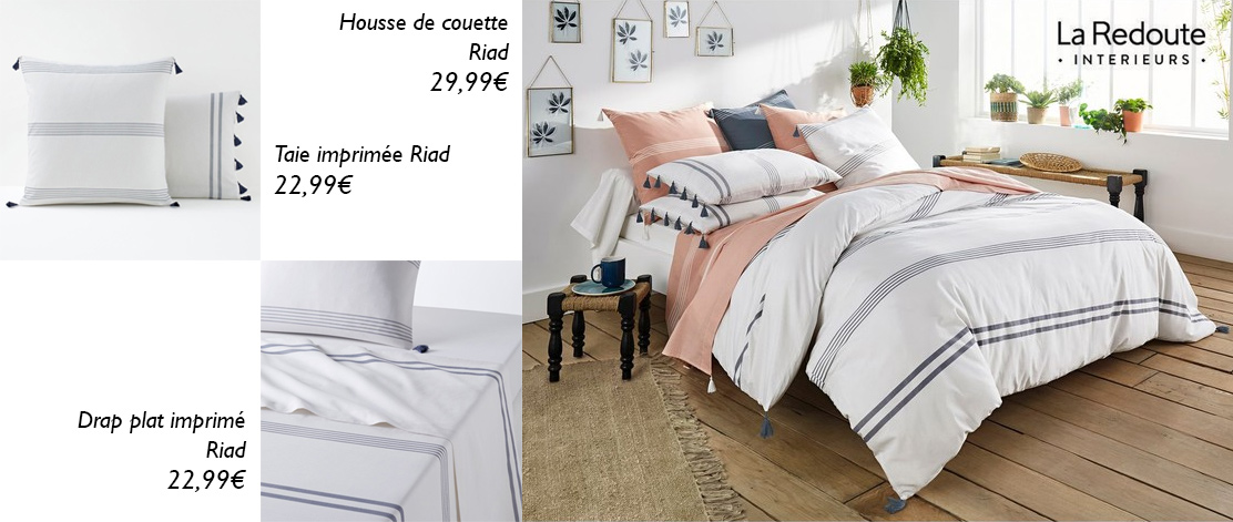 Découvrez la parure de lit Riad !