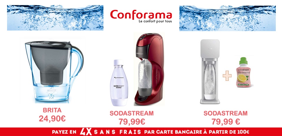 Cliquez ici pour accéder à la page distributeurs de boissons Conforama