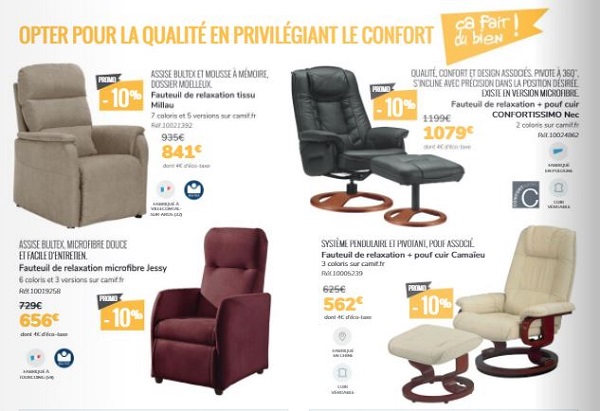 Camif : nouveau catalogue soldes d'été