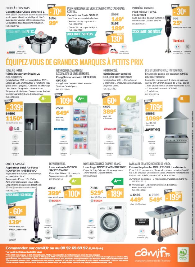 Camif : nouveau catalogue soldes d'été