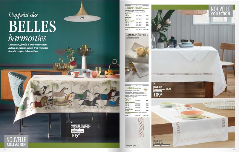 Cliquez ici pour voir la collection l'Appétit des Belles Harmonies Linvosges