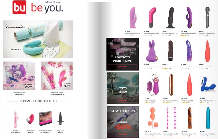 Cliquez ici pour feuilleter le catalogue Adam et Eve