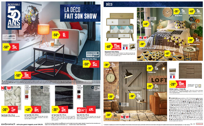 Vois la sélection déco à prix anniversaire