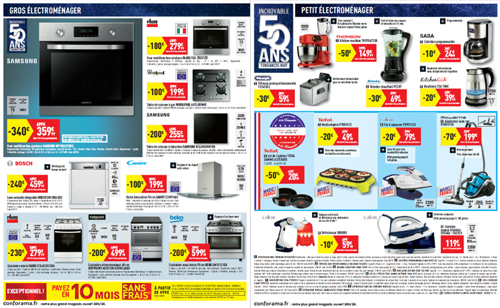 Profiter des promotions sur l'électroménager