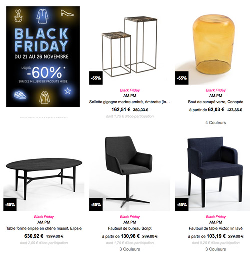 J'accède au Black Friday La Redoute Maison