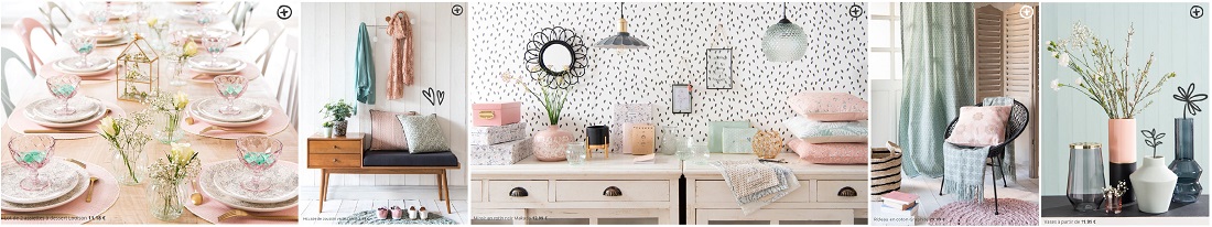 Découvrir la collection de décoration Suzon du catalogue Maisons du Monde