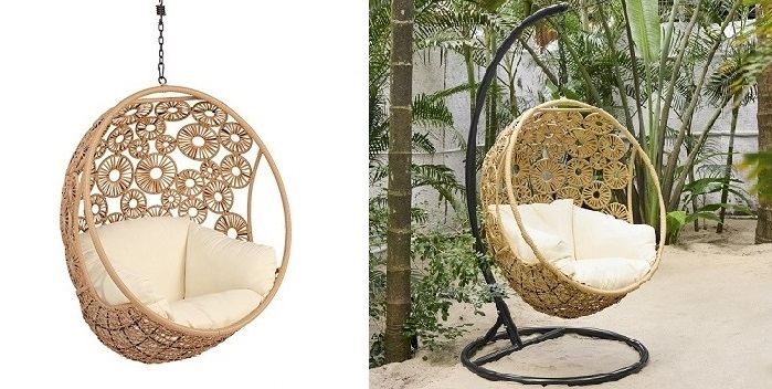 Fauteuil suspendu de jardin Maisons du Monde