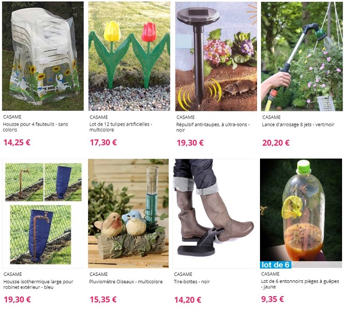 Voir la sélection jardin de chez Daxcon