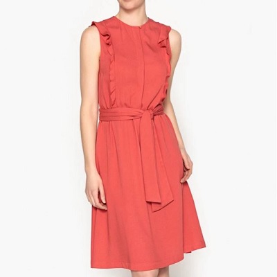 Accéder à la robe corail de la Brand boutique La Redoute