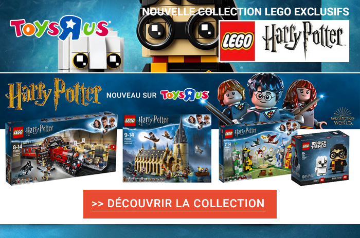 Tous les jouets Harry Potter sur Toys'R'us - je clique ici Tous les jouets Harry Potter sur Toys'R'us - je clique ici