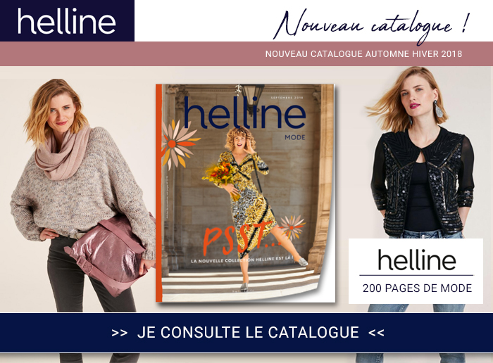 Helline : tendances mode automne 2018 du catalogue à consulter