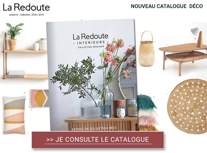 La Redoute Intérieurs : les 3 tendances du catalogue spécial décoration 2018/2019