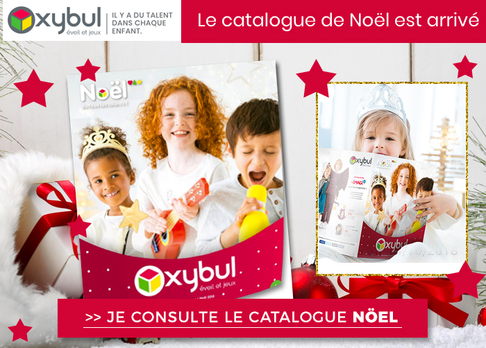 Oxybul : nouveau catalogue de jouets pour Noël à consulter