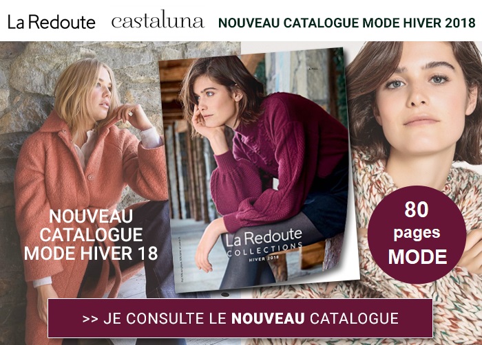 La Redoute : nouveau catalogue automne hiver 2018 à consulter !