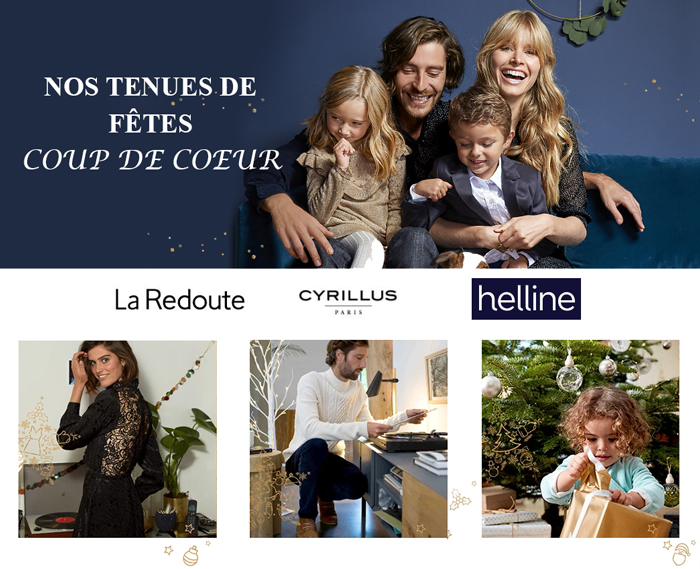 Toutes nos tenues de fêtes coup de coeur pour femme et pour homme 