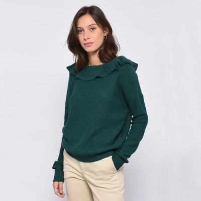 Voir le pull de chez Leon and Harper disponible dans La Brand Boutique La Redoute