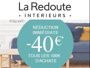 LA REDOUTE- Nouveau Code Promo de la Semaine