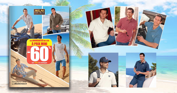 Catalogue Atlas For Men: Soldes d'été à -60%