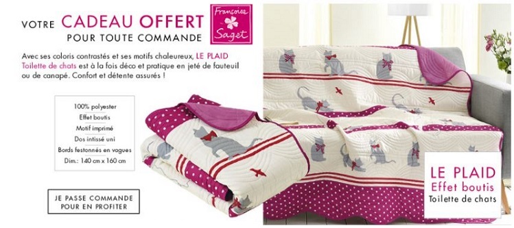 Françoise Saget : nouveau cadeau OFFERT pour toute commande