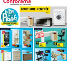 Nouveau catalogue CONFORAMA maison et multimédia: Équipez-vous pour la rentrée ! 