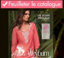 Anne Weyburn, le nouveau catalogue "Les Jours Privilège"