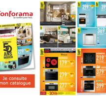 Nouveau catalogue Conforama, équipez-vous à prix anniversaire !