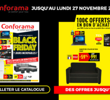 Conforama : d'incroyables promo dans son catalogue Black Friday !