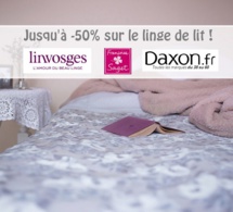 Linvosges, Françoise Saget, Daxon : jusqu'à -50% sur les parures de lit !